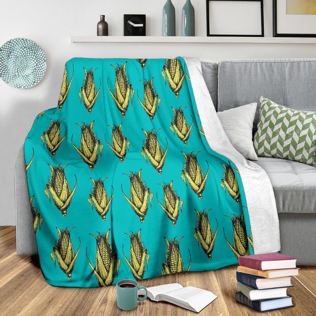 Pattern Print Corn Blanket-grizzshop