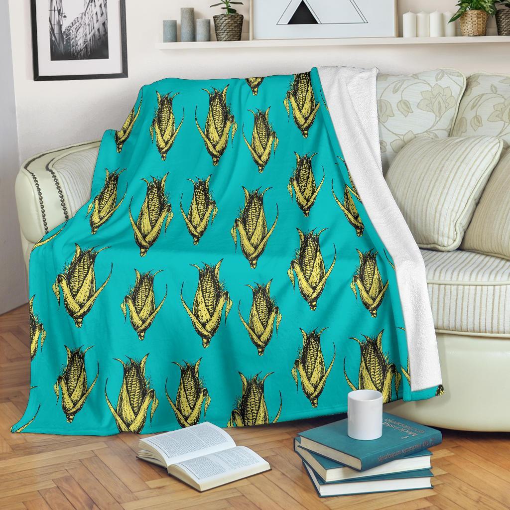 Pattern Print Corn Blanket-grizzshop