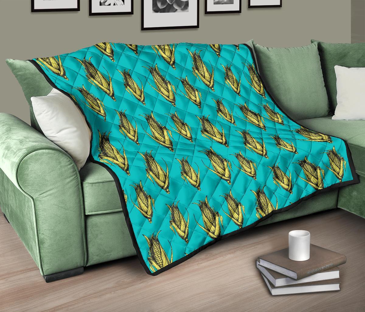 Pattern Print Corn Quilt-grizzshop