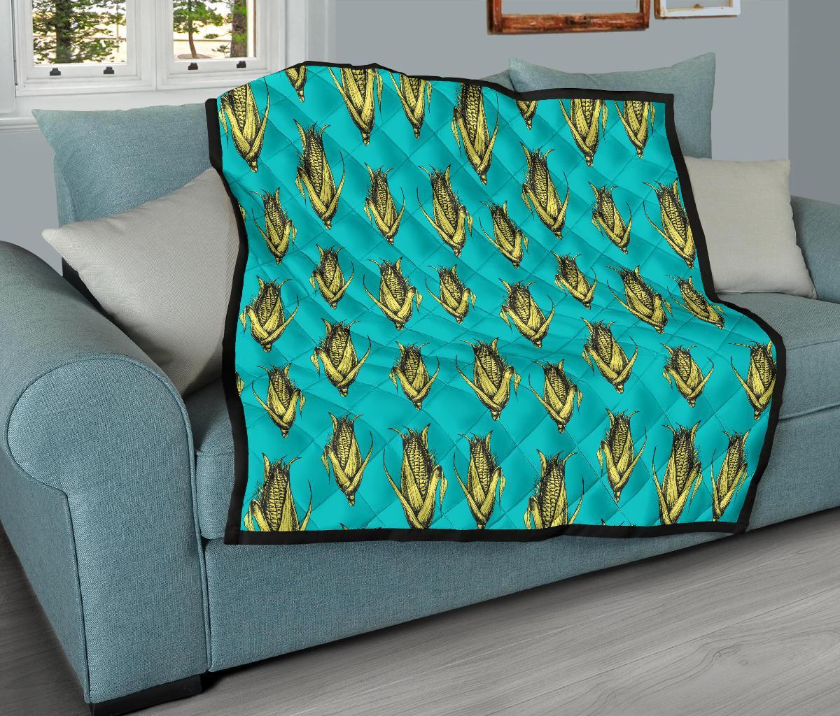 Pattern Print Corn Quilt-grizzshop