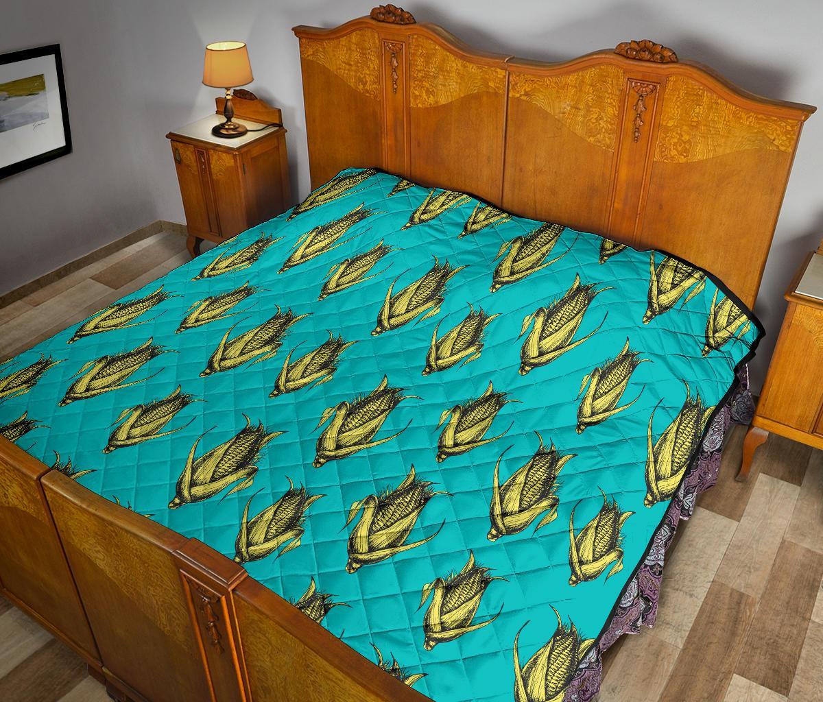 Pattern Print Corn Quilt-grizzshop