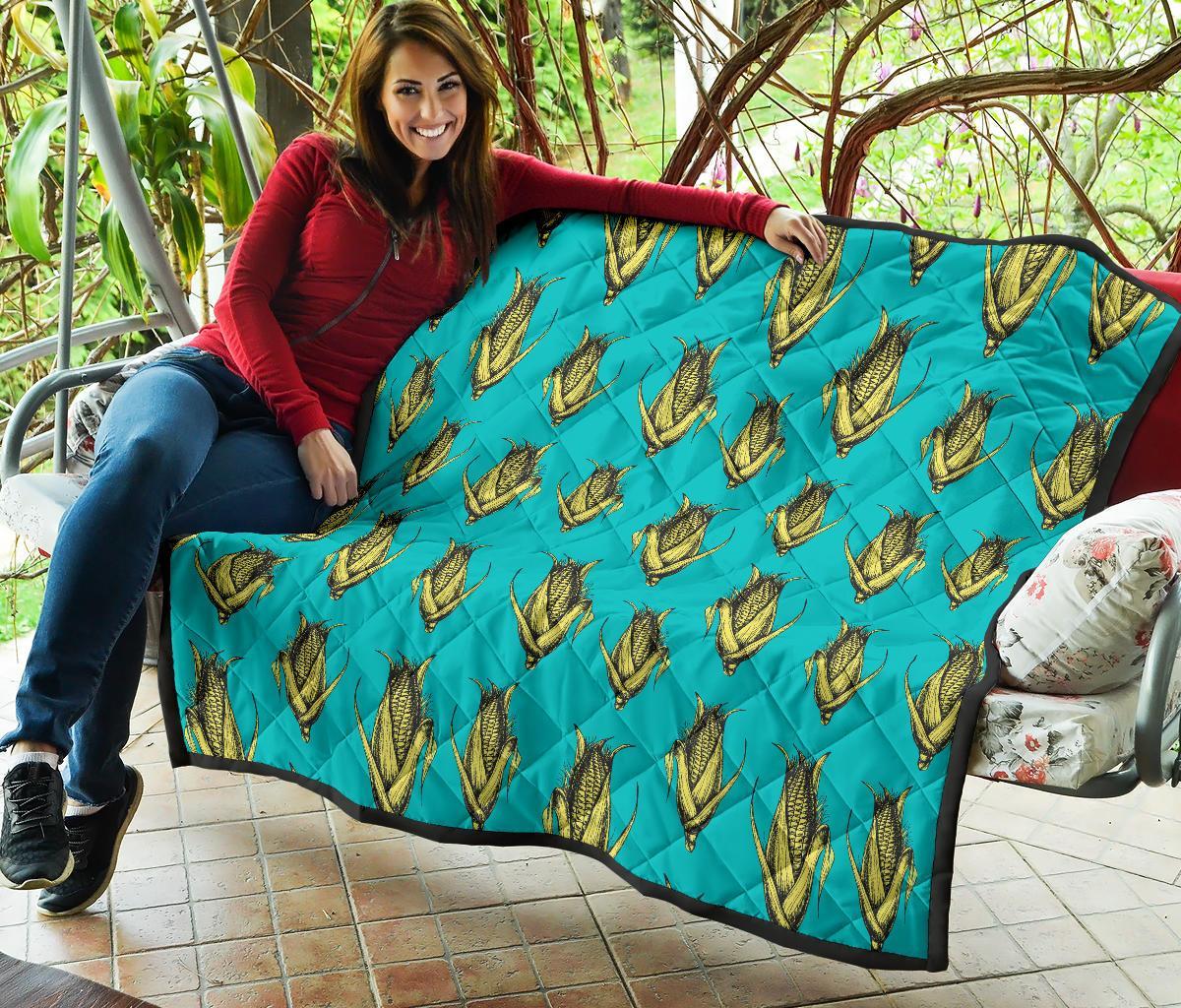 Pattern Print Corn Quilt-grizzshop