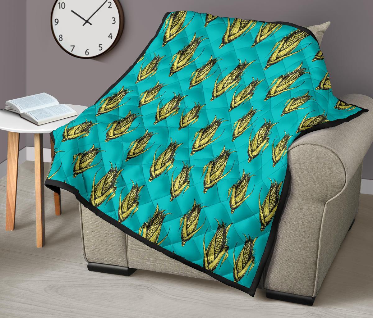 Pattern Print Corn Quilt-grizzshop