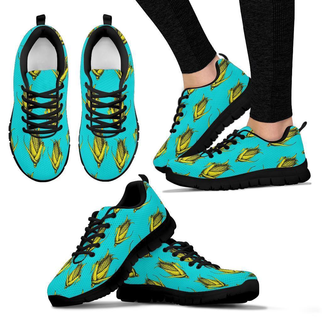 Pattern Print Corn Sneaker Shoes For Men Women-grizzshop