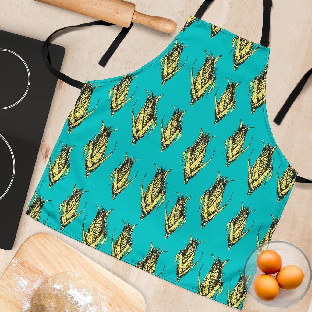 Pattern Print Corn Women's Apron-grizzshop