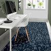 Pattern Print Cyborg Robot Floor Mat-grizzshop