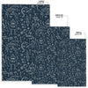 Pattern Print Cyborg Robot Floor Mat-grizzshop