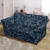 Pattern Print Cyborg Robot Loveseat Cover-grizzshop