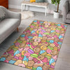 Pattern Print Dessert Cupcake Floor Mat-grizzshop