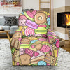 Pattern Print Dessert Cupcake Recliner Cover-grizzshop