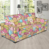 Pattern Print Dessert Cupcake Sofa Covers-grizzshop