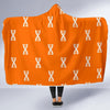 Pattern Print Dna Hooded Blanket-grizzshop