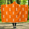 Pattern Print Dna Hooded Blanket-grizzshop