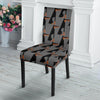 Pattern Print Doberman Dog Chair Cover-grizzshop