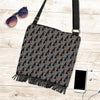 Pattern Print Doberman Dog Crossbody Bags-grizzshop