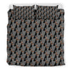 Pattern Print Doberman Dog Duvet Cover Bedding Set-grizzshop