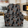 Pattern Print Doberman Dog Recliner Cover-grizzshop