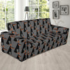 Pattern Print Doberman Dog Sofa Covers-grizzshop