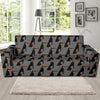 Pattern Print Doberman Dog Sofa Covers-grizzshop