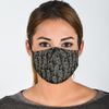 Pattern Print Dog Doberman Face Mask-grizzshop