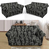 Pattern Print Dog Doberman Loveseat Cover-grizzshop