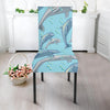 Pattern Print Dolphin Chair Cover-grizzshop