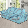 Pattern Print Dolphin Sofa Covers-grizzshop