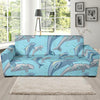 Pattern Print Dolphin Sofa Covers-grizzshop