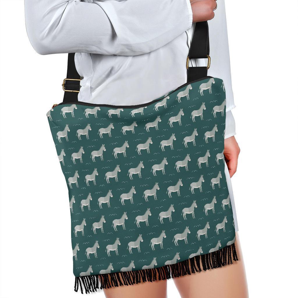 Pattern Print Donkey Crossbody Bags-grizzshop