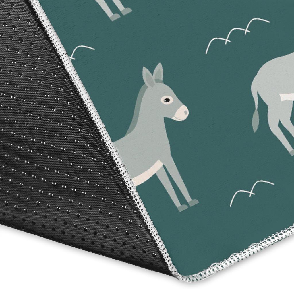 Pattern Print Donkey Floor Mat-grizzshop