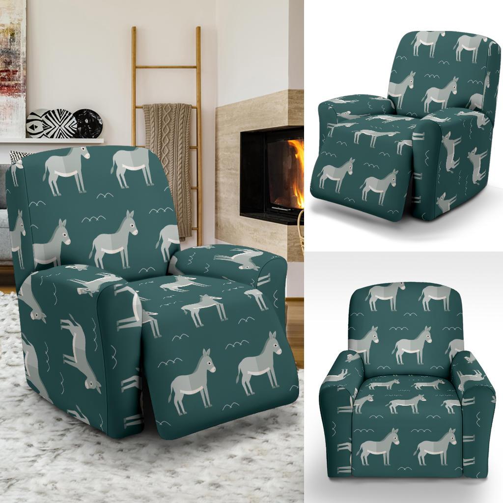 Pattern Print Donkey Recliner Cover-grizzshop