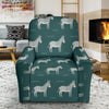 Pattern Print Donkey Recliner Cover-grizzshop