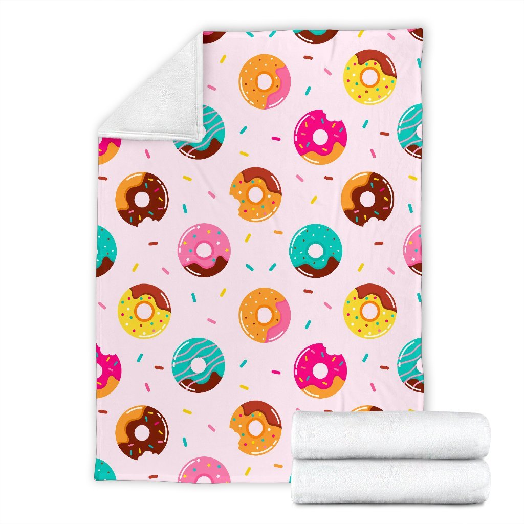 Pattern Print Donut Blanket-grizzshop