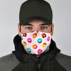 Pattern Print Donut Face Mask-grizzshop