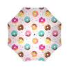 Pattern Print Donut Foldable Umbrella-grizzshop