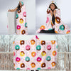 Pattern Print Donut Hooded Blanket-grizzshop