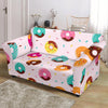 Pattern Print Donut Loveseat Cover-grizzshop