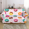 Pattern Print Donut Loveseat Cover-grizzshop