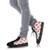 Pattern Print Donut Men Women's High Top Shoes-grizzshop