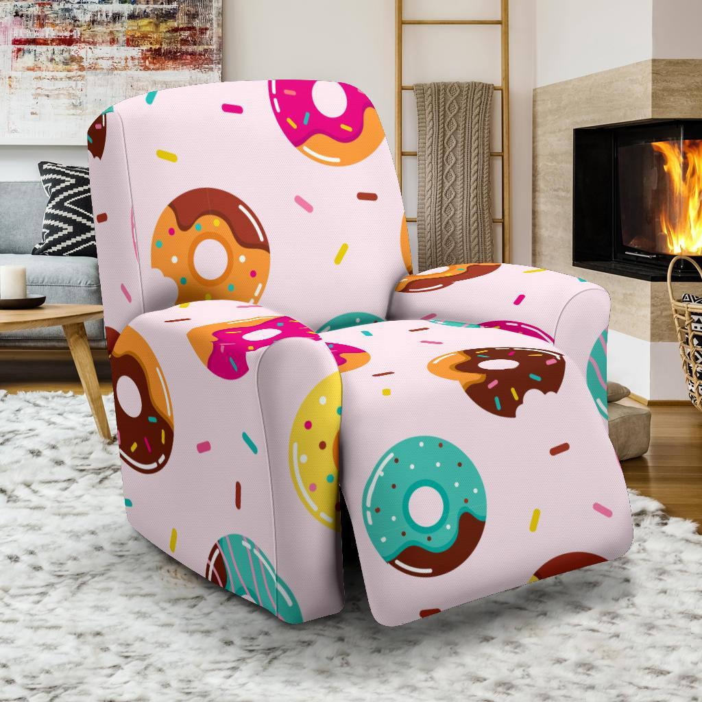 Pattern Print Donut Recliner Cover-grizzshop