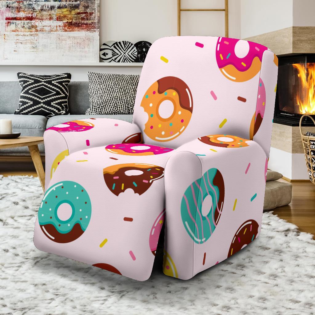 Pattern Print Donut Recliner Cover-grizzshop