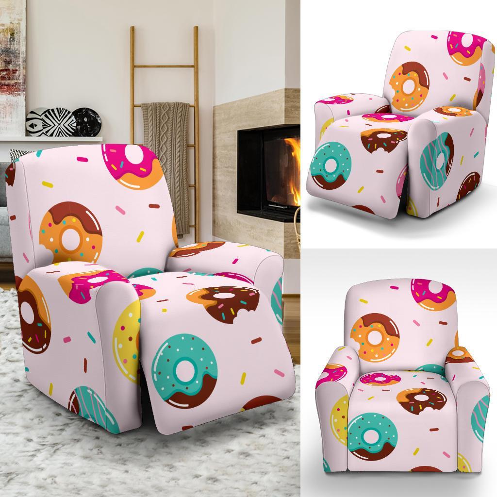 Pattern Print Donut Recliner Cover-grizzshop