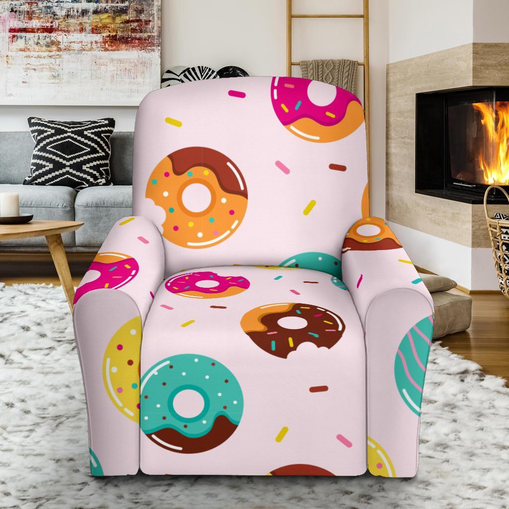 Pattern Print Donut Recliner Cover-grizzshop