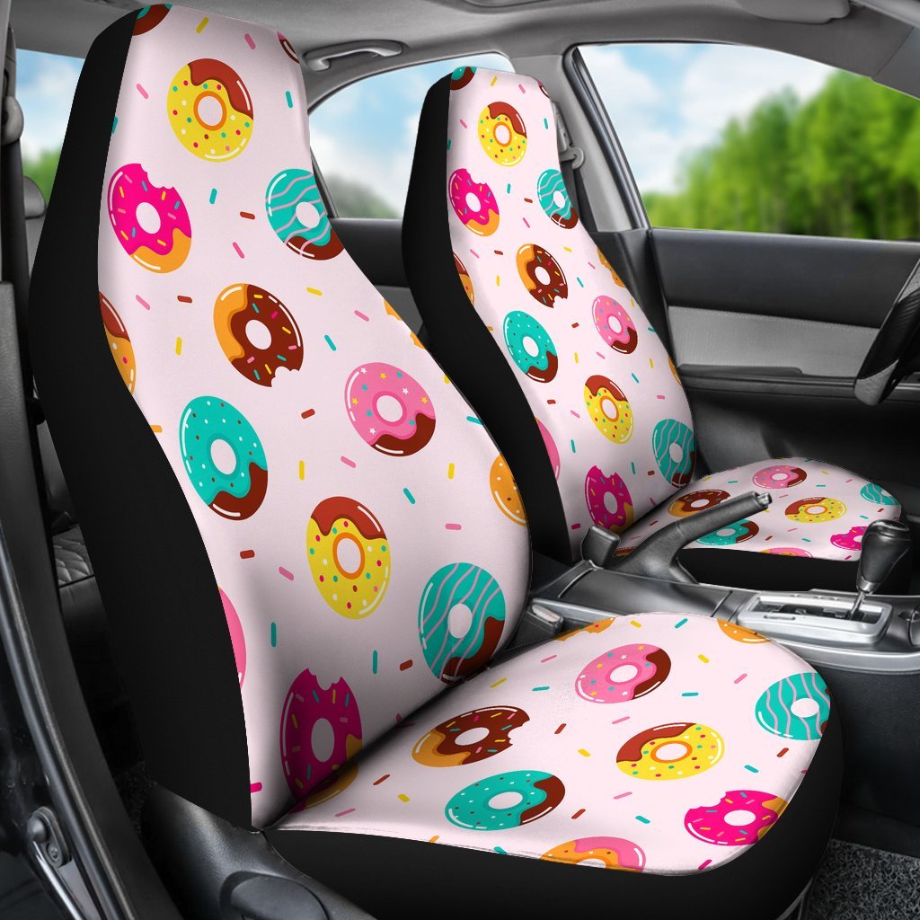 Pattern Print Donut Universal Fit Car Seat Cover-grizzshop