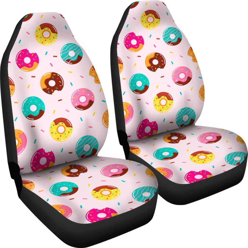 Pattern Print Donut Universal Fit Car Seat Cover-grizzshop