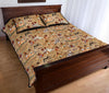 Pattern Print Egyptian Bed Set Quilt-grizzshop