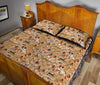 Pattern Print Egyptian Bed Set Quilt-grizzshop