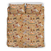 Pattern Print Egyptian Duvet Cover Bedding Set-grizzshop