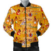 Pattern Print Egyptian Men's Bomber Jacket-grizzshop