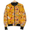 Pattern Print Egyptian Men's Bomber Jacket-grizzshop